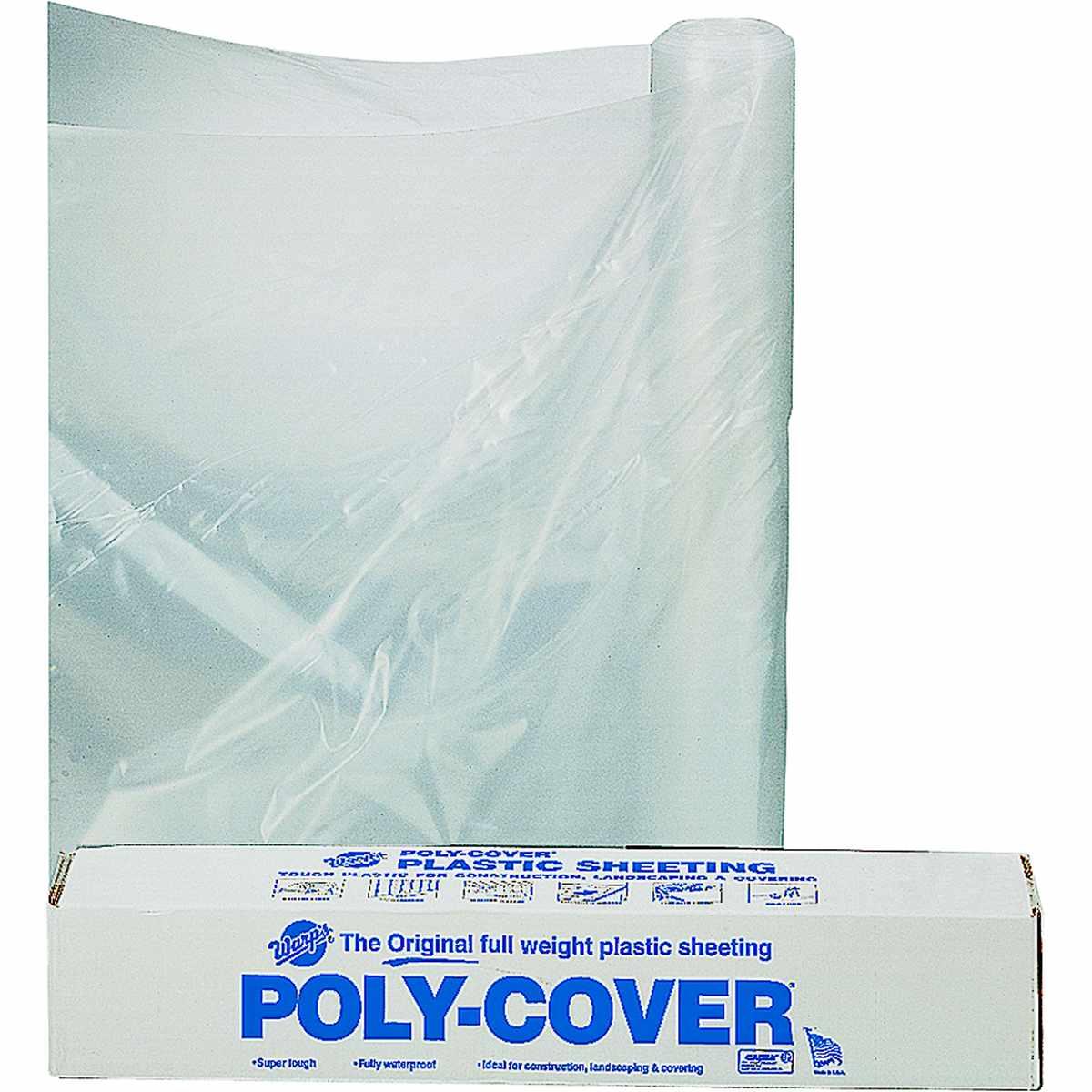 Orgill Poly Clear Poly Film 8-ft x 100-ft