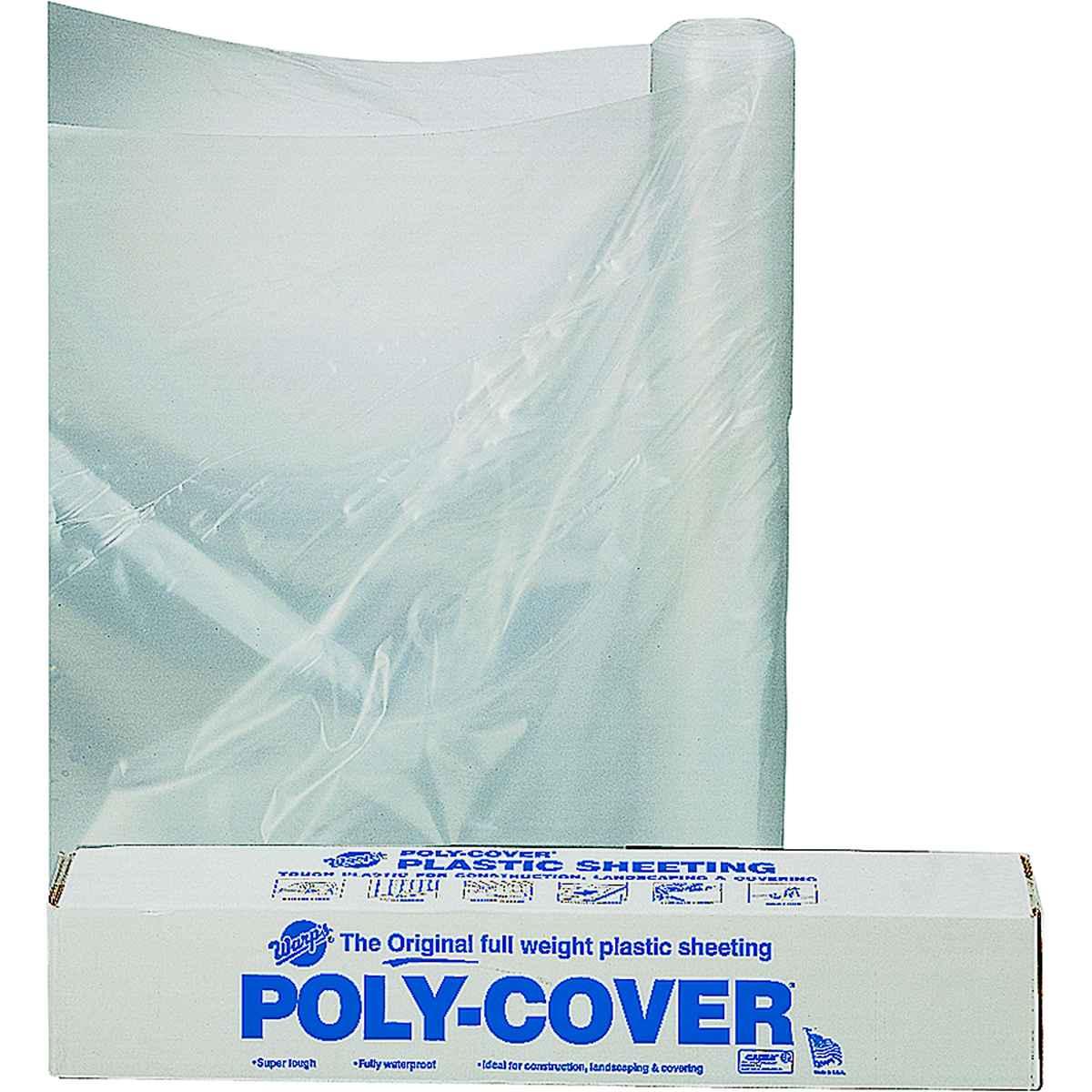 Orgill Clear Poly Film 16-ft x 100-ft