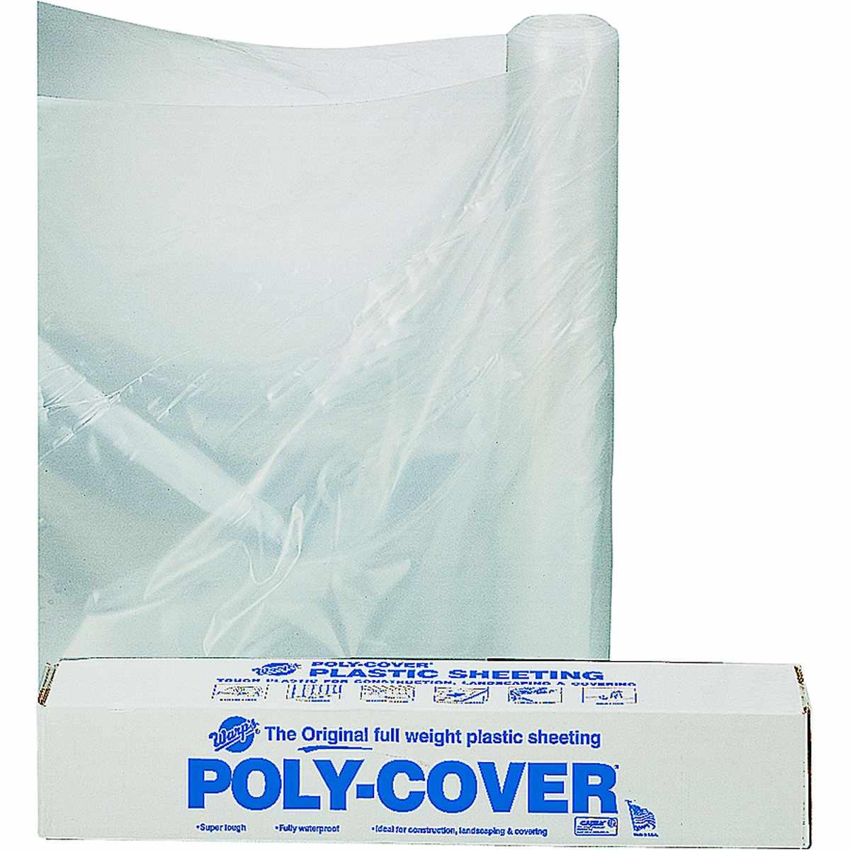 Orgill Clear Poly Film 16-ft x 100-ft