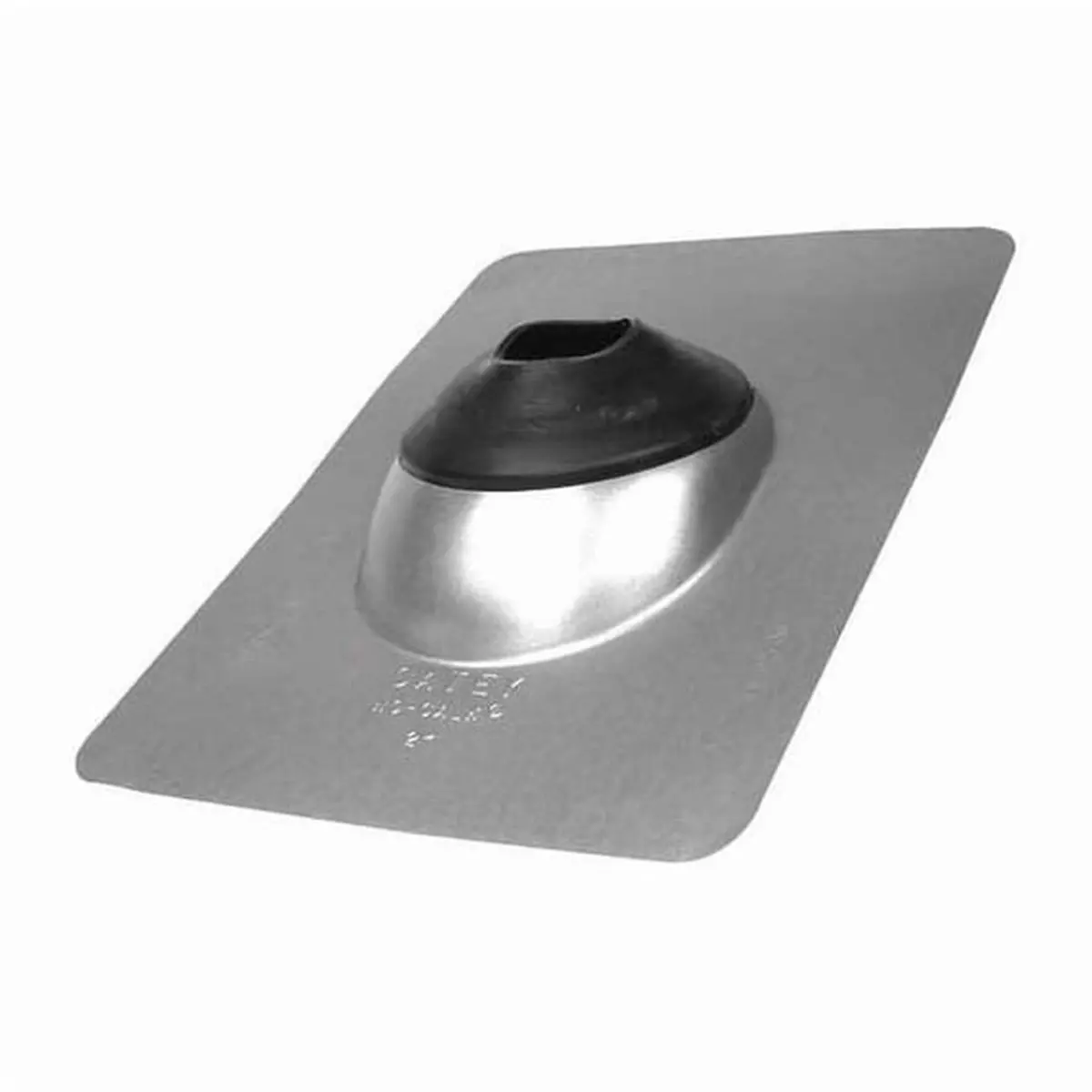 Hercules No-Calk Series 11854 Roof Flashing, 12-1/2 in OAL, 9 in OAW, Galvanized Steel