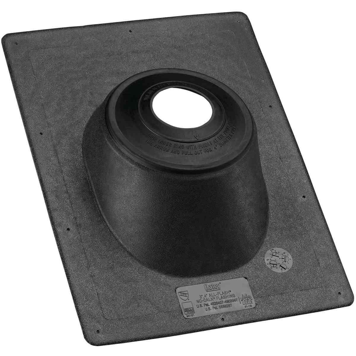 Hercules No-Caulk 3" Steel Roof Flashing