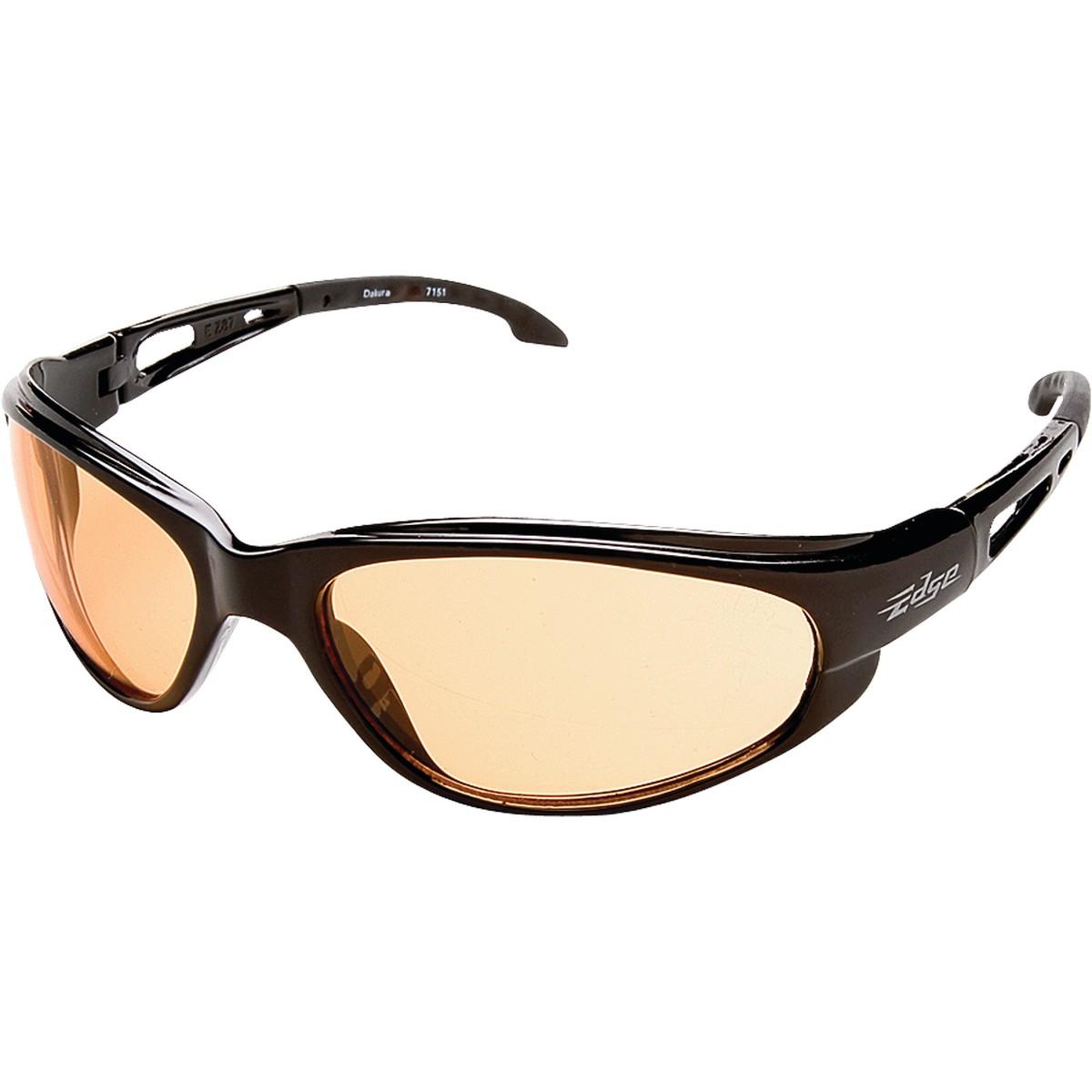 BLACK/AQUA RED SAFETY LENS