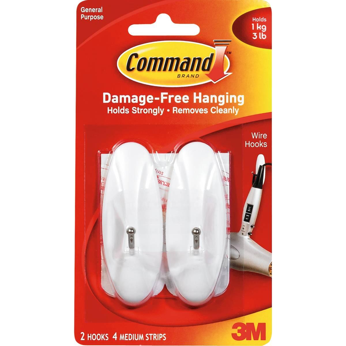 COMMAND MEDIUM WIRE HOOK