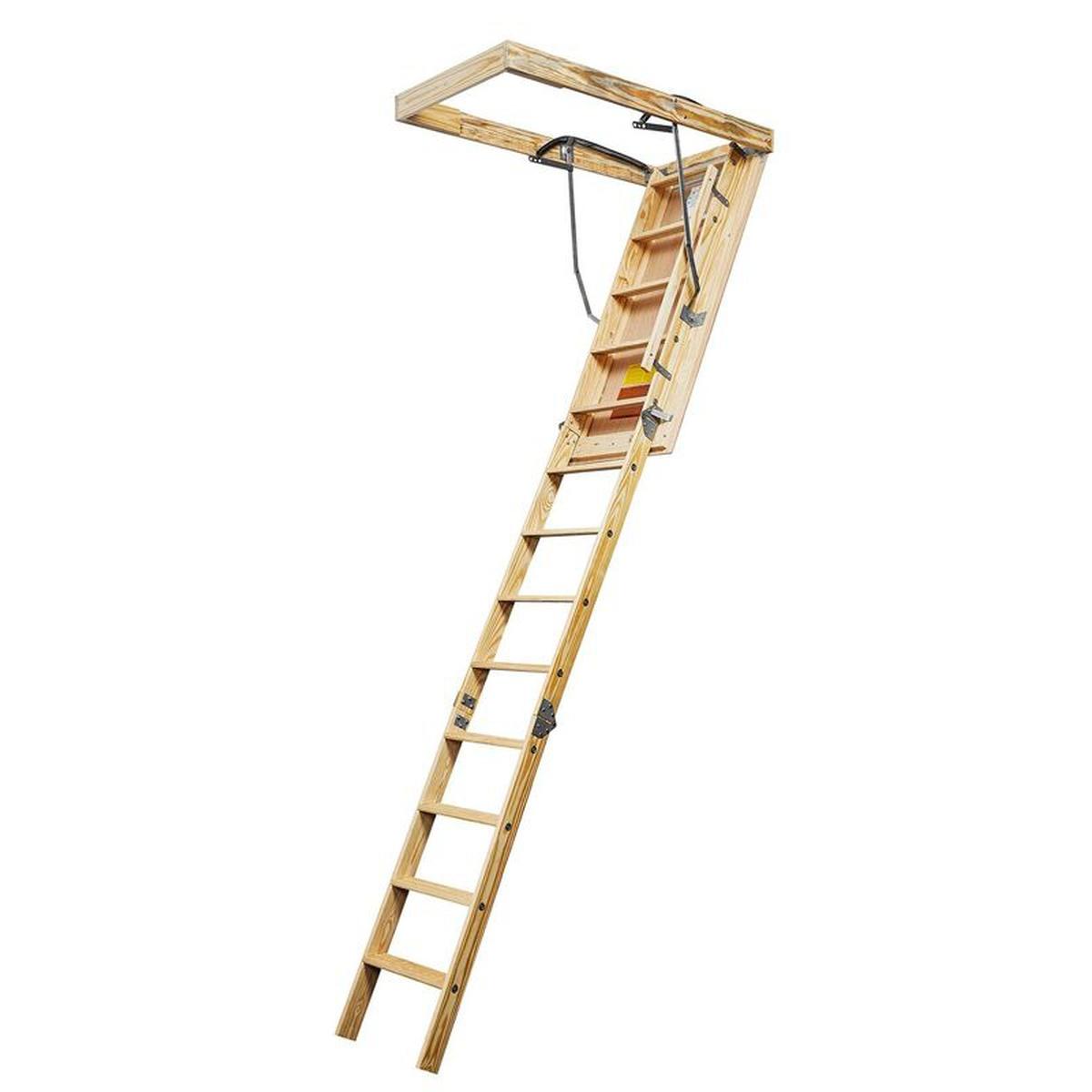 ATTIC STAIR 22-1/2 x54x 10 WOOD