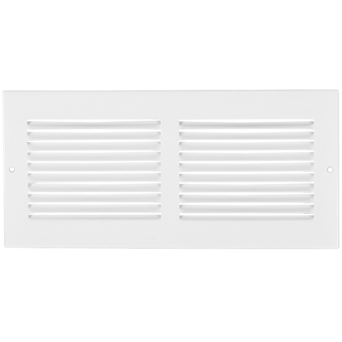 14X6 WHITE RETURN SIDEWALL GRILL