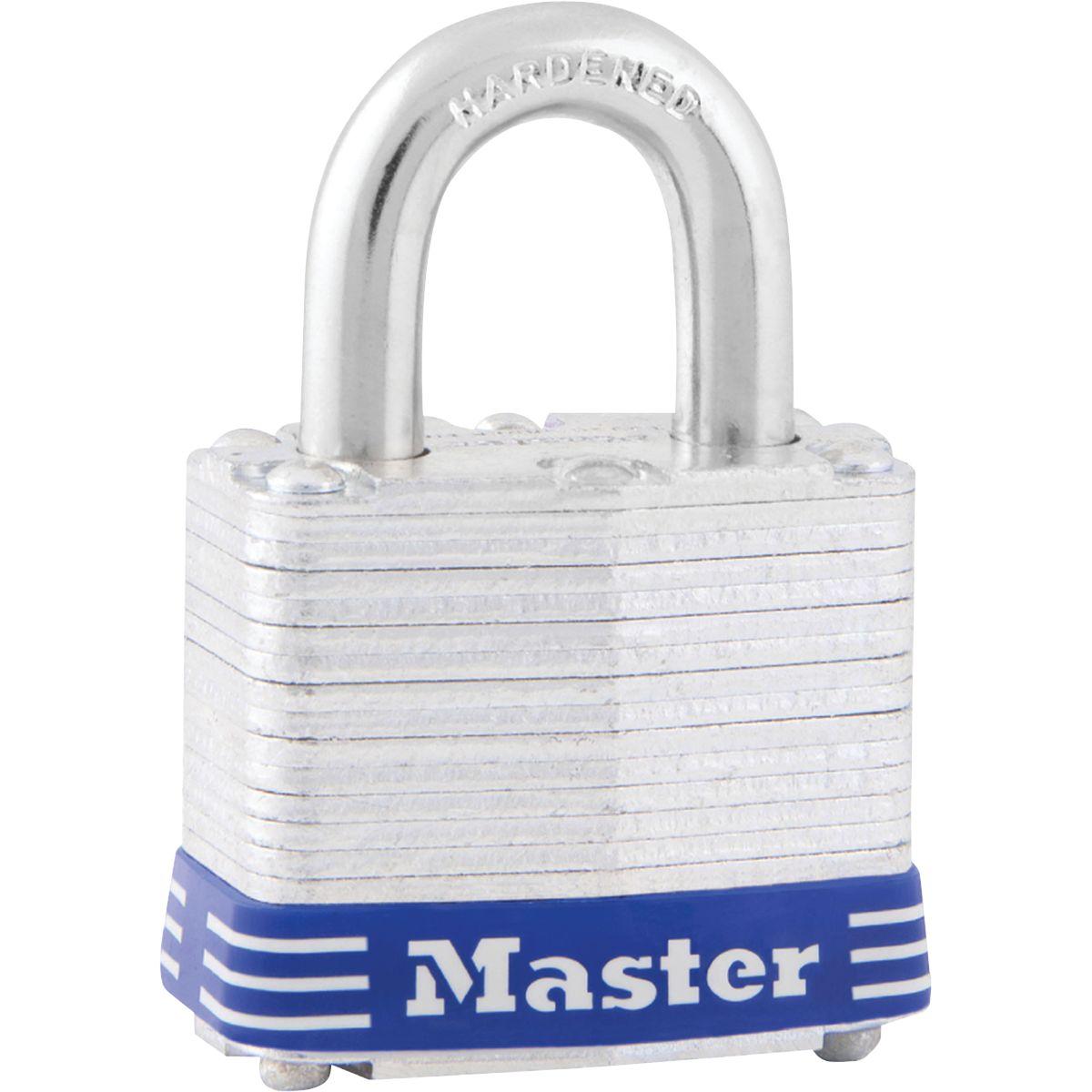 Master Lock 3/8" Boron Alloy Padlock Steel Body