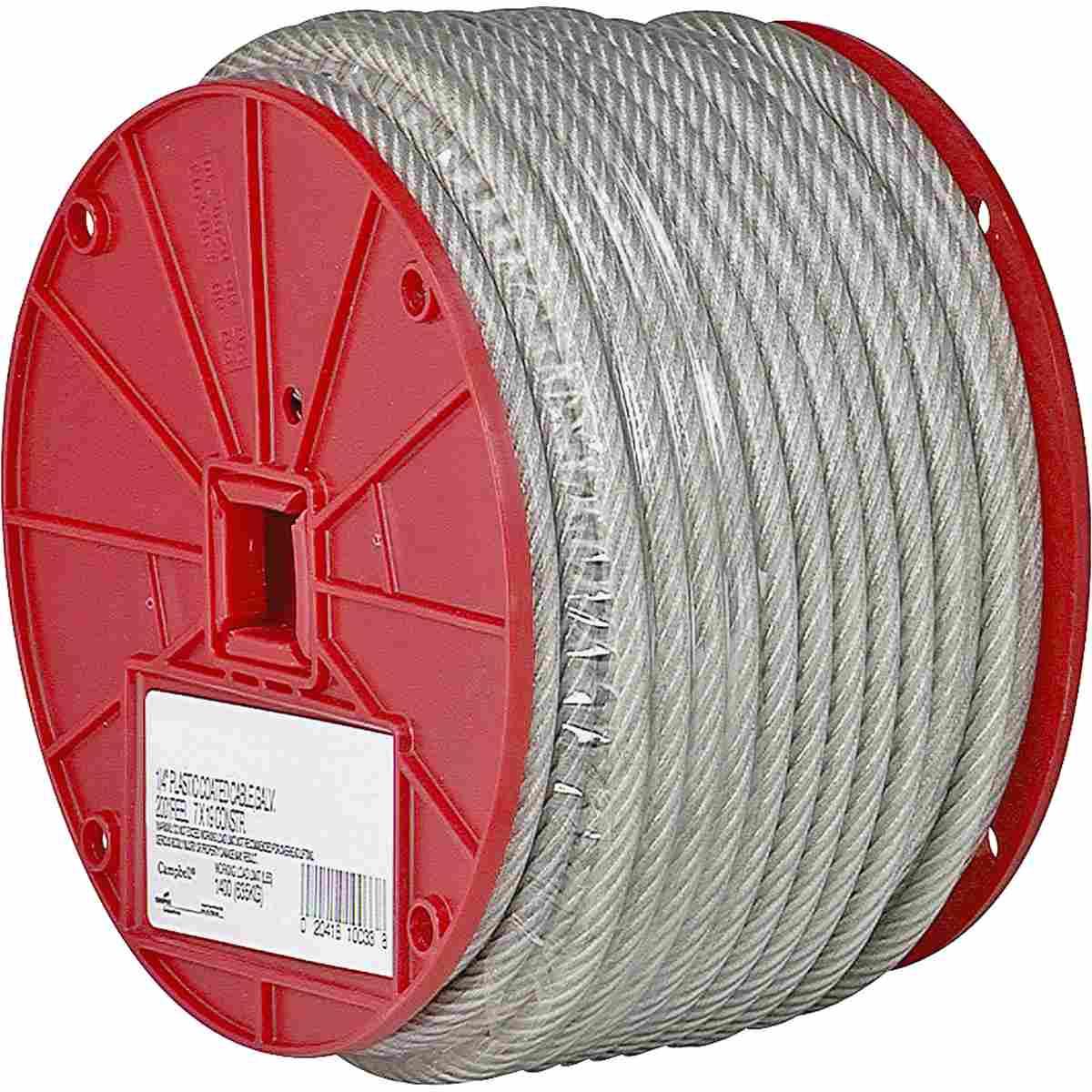 Campbell 7000697 3/16" Steel Aircraft Cable 250' Roll