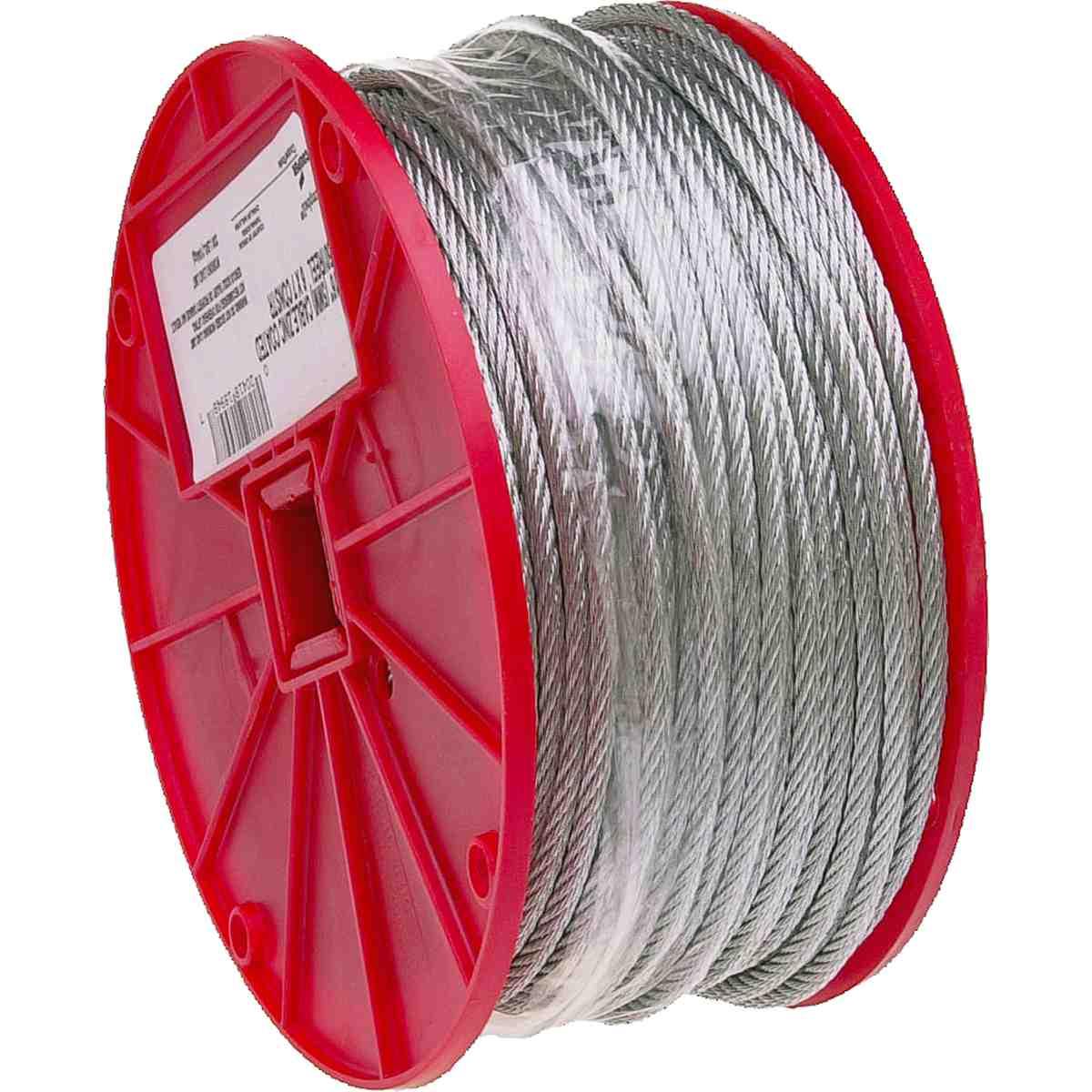 1/4" BLU-KROME UNCOATED CABLE