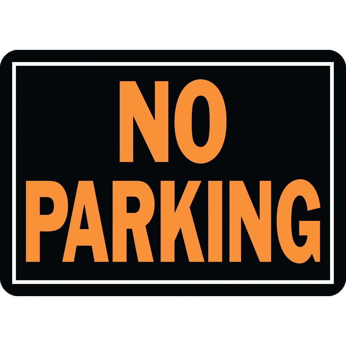 10X14 ALUM SIGN NO PARKING
