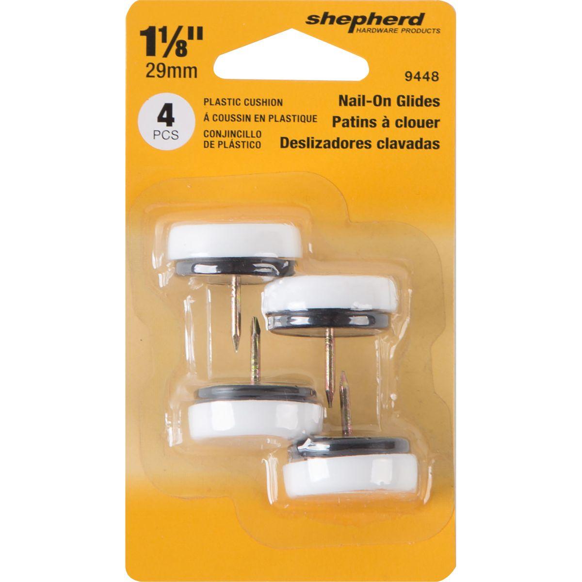 9448 1-1/8" PLASTIC CUSHION GLDE