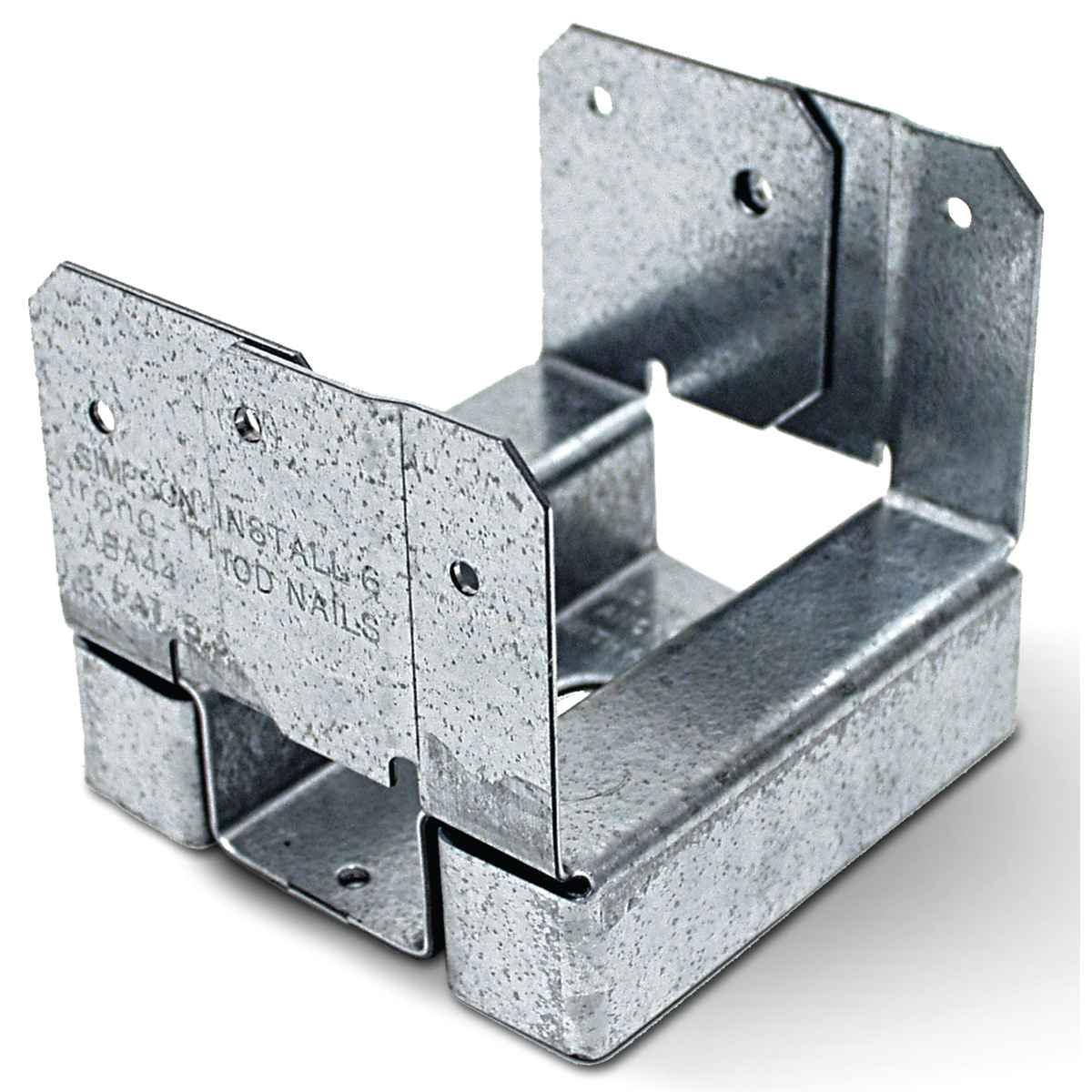 Simpson Strong-Tie ABA44Z ABA ZMAX Galvanized Adjustable Standoff Post Base for 4x4
