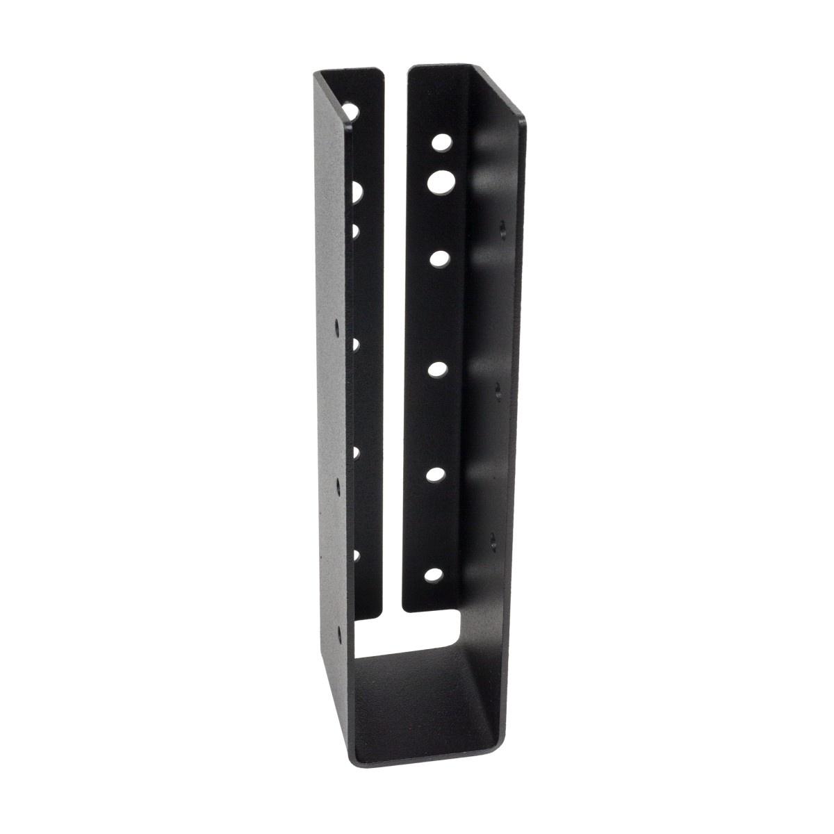 Outdoor Accents Concealed Flange Joist Hanger for 2x10 Nominal Lumber ZMAX Galvanized with Black Powder Coat