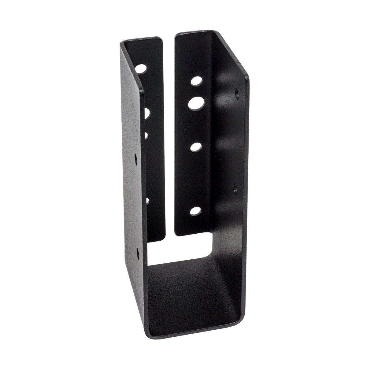 Outdoor Accents Concealed Flange Joist Hanger for 2x6 Nominal Lumber ZMAX Galvanized with Black Powder Coat