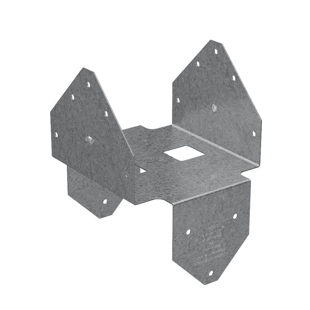 Triple Beams Post Cap 2-3X6