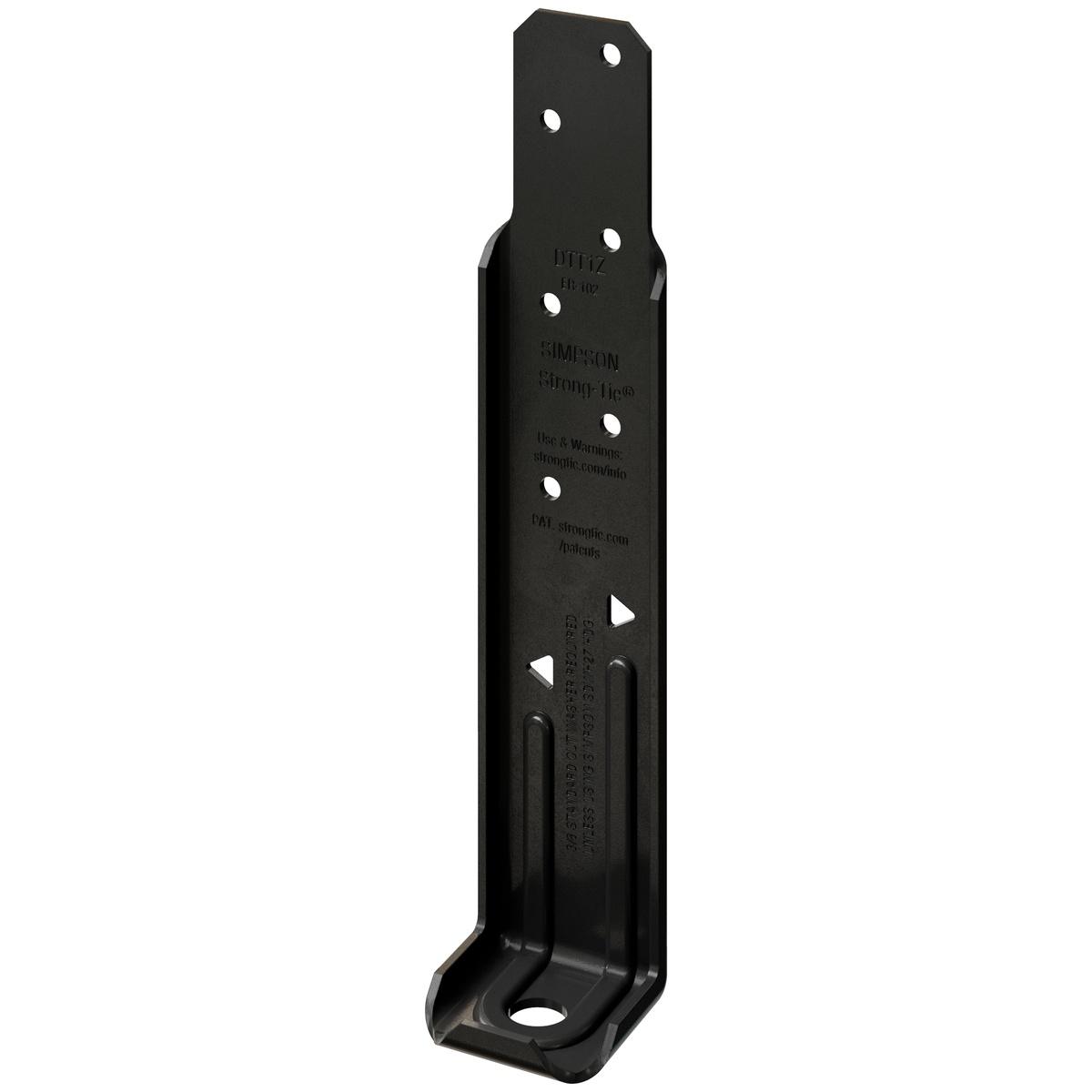 Outdoor Accents Deck Tension Tie ZMAX Galvanized with Black Powder Coat
