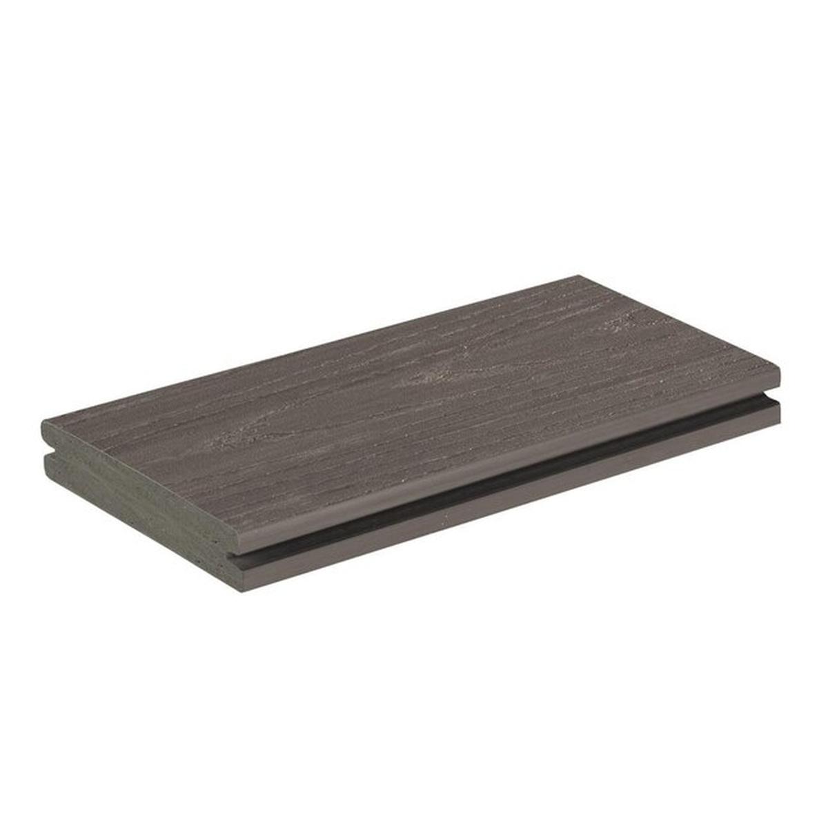 Azek Harvest Island Oak 20-ft Grooved PVC Deck Board