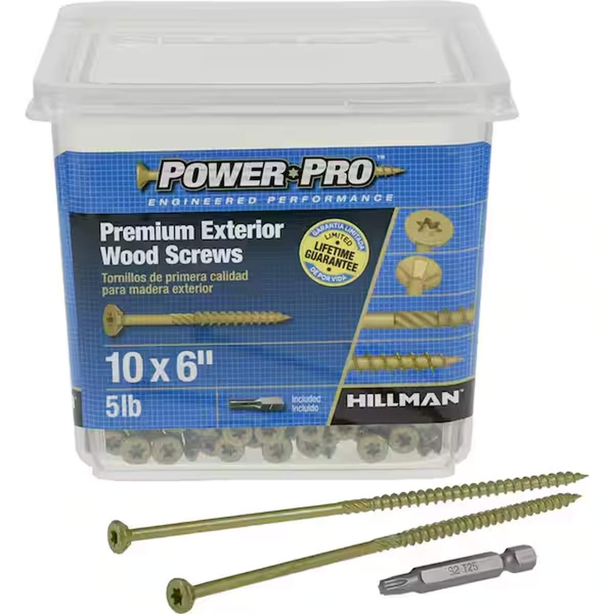 Star Deck Screw 10X6" 5Lb 48618 Alt #2
