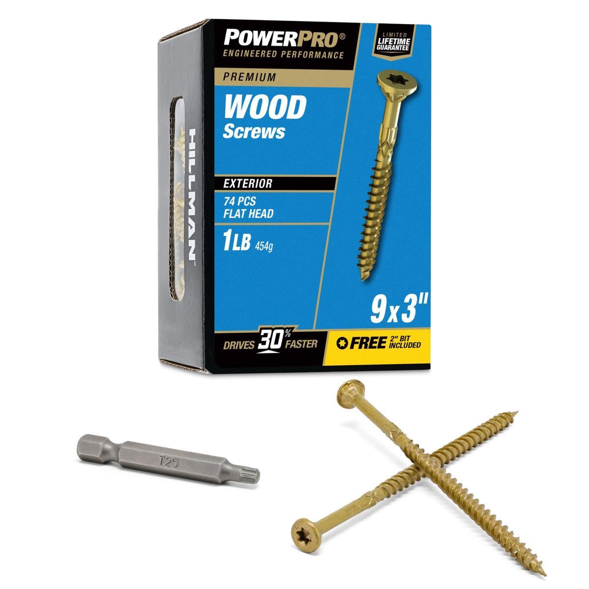 Star Deck Screw 9X3"     1Lb 48600 Alt #1