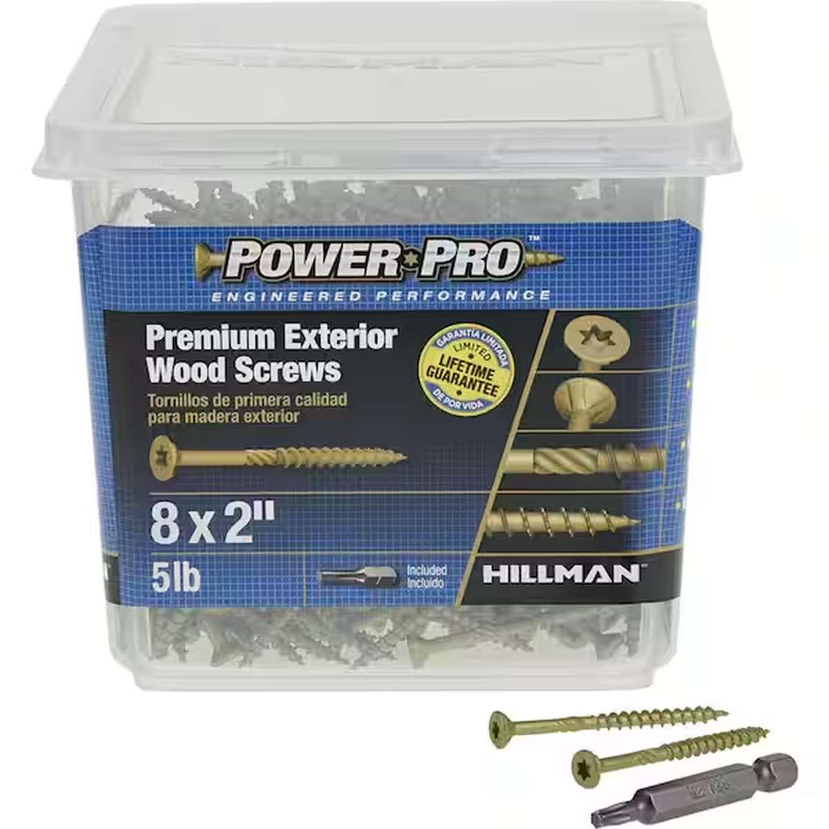 Star Deck Screw 8X2" 5Lb 48608 Alt #2
