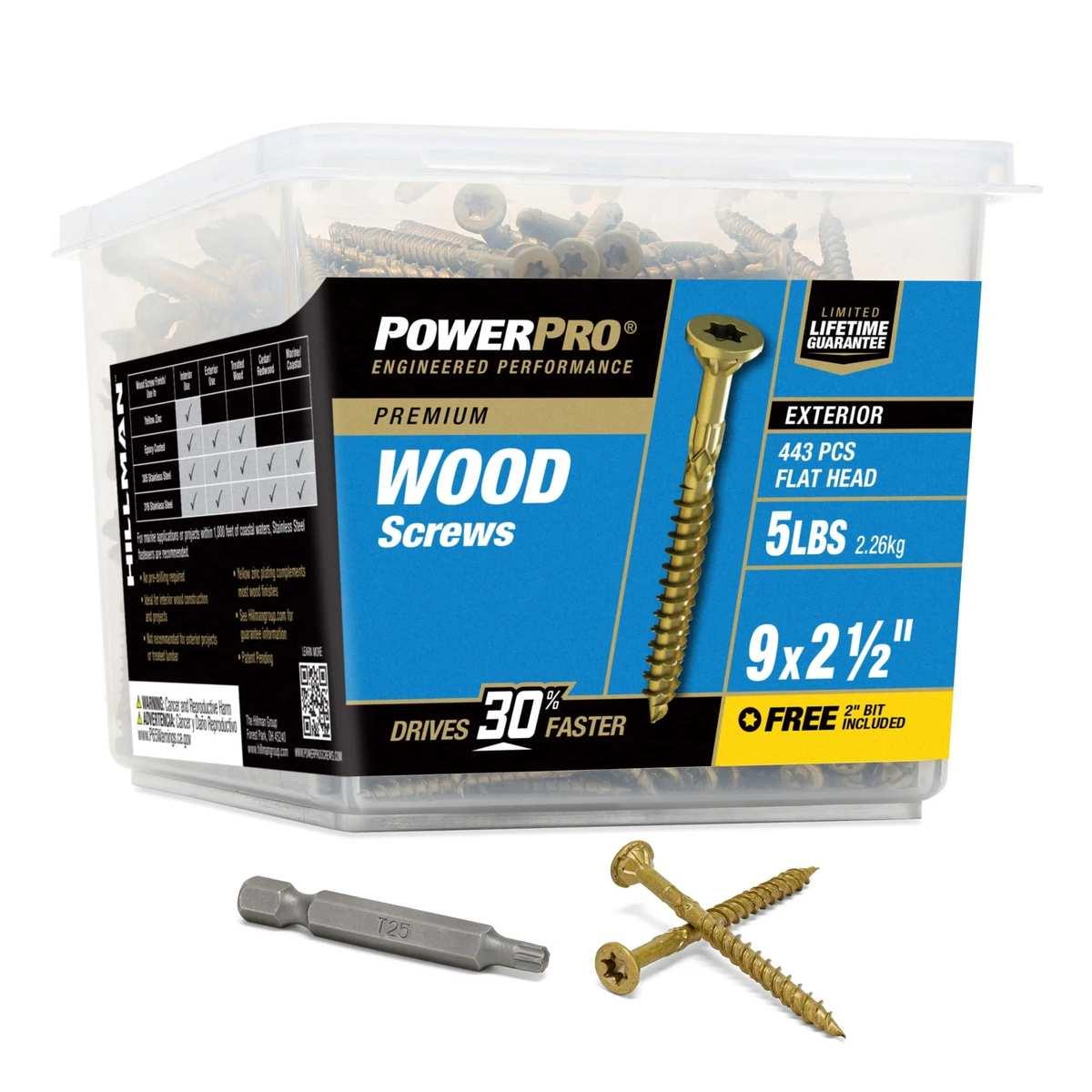 Star Deck Screw 9X2-1/2" 5Lb 48610 Alt #2