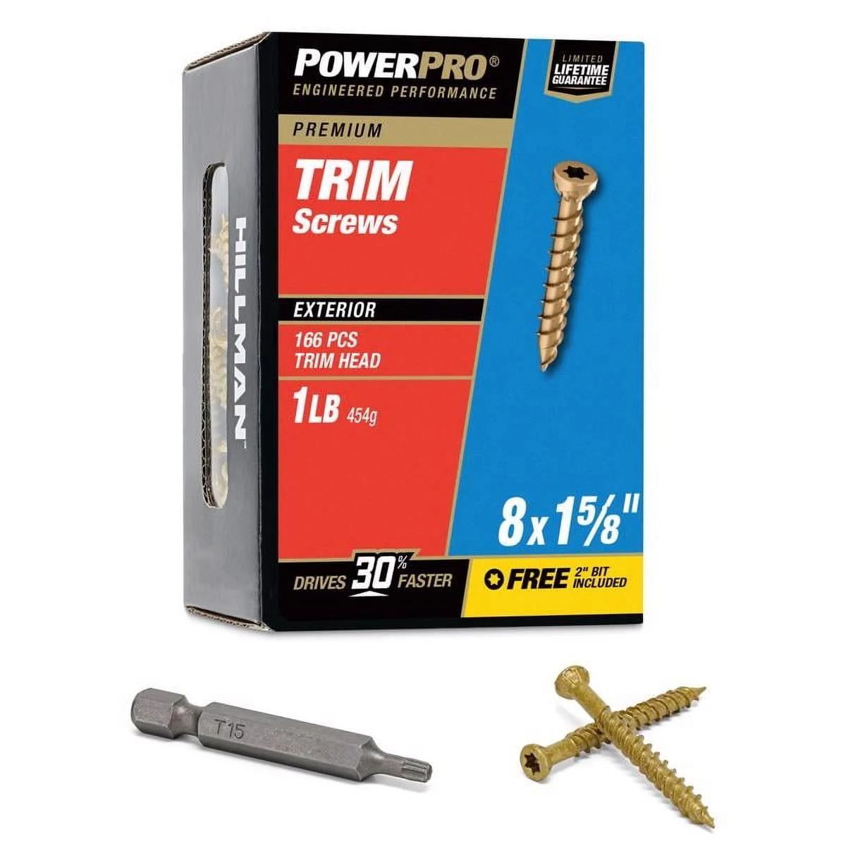 Star Trim Screw s 8X1-5/8" 1Lb Alt #1