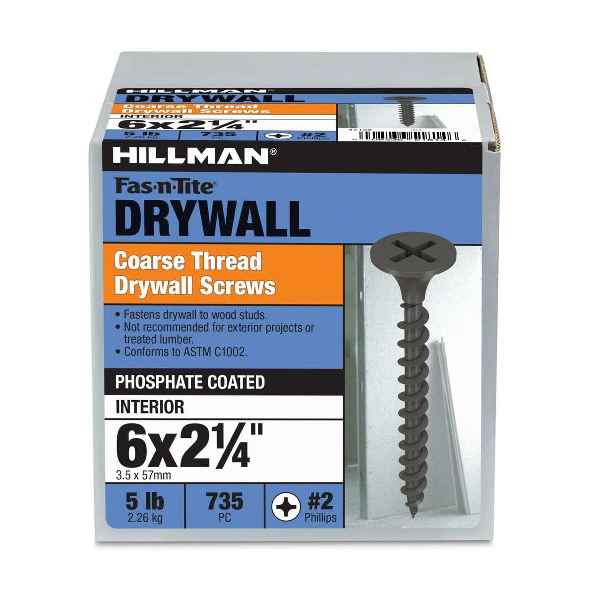 Drywall Screws Crse Ph 2-1/4  5# Box Alt #3