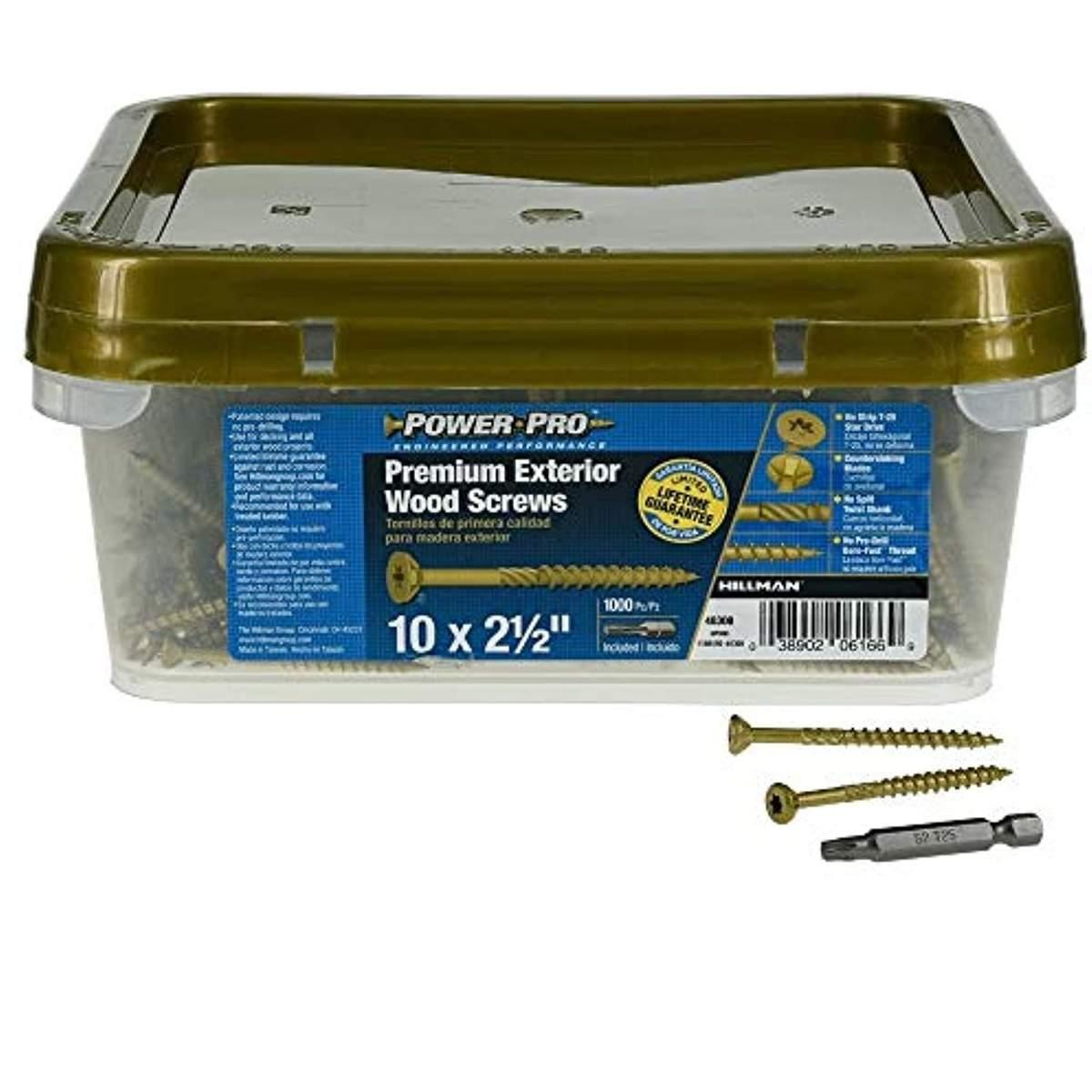 Deck Screw10X2-1/2"   Bucket 1000 Alt #1