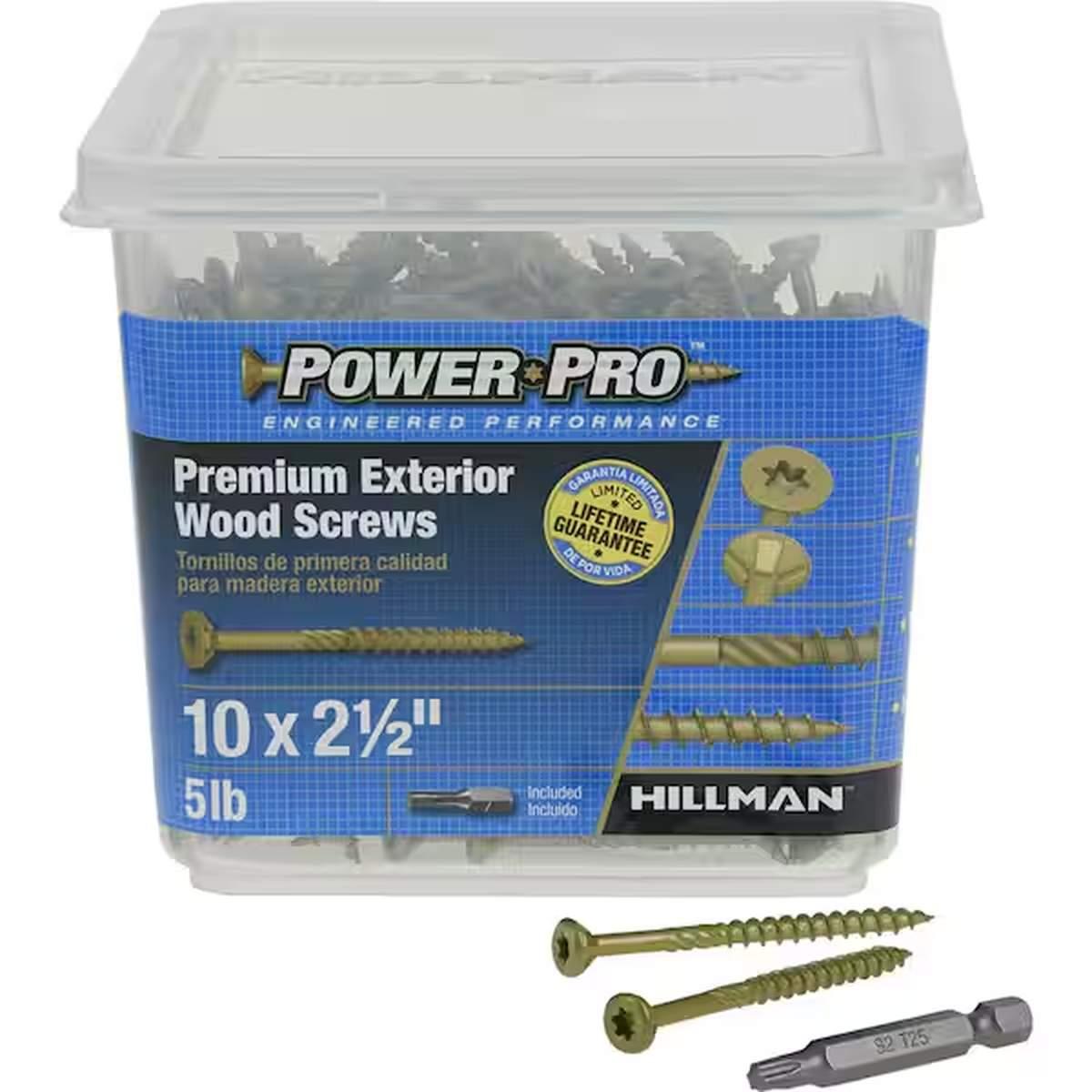 Star Deck Screw 10X2-1/2"5Lb 48612 Alt #1