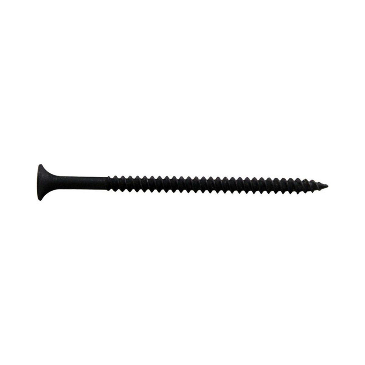 ProFIT 0280138 Screw, #7 Thread, 2 in L, Fine Thread, Bugle Head, Phillips Drive, Sharp Point, Phosphate-Coated, 166 BX