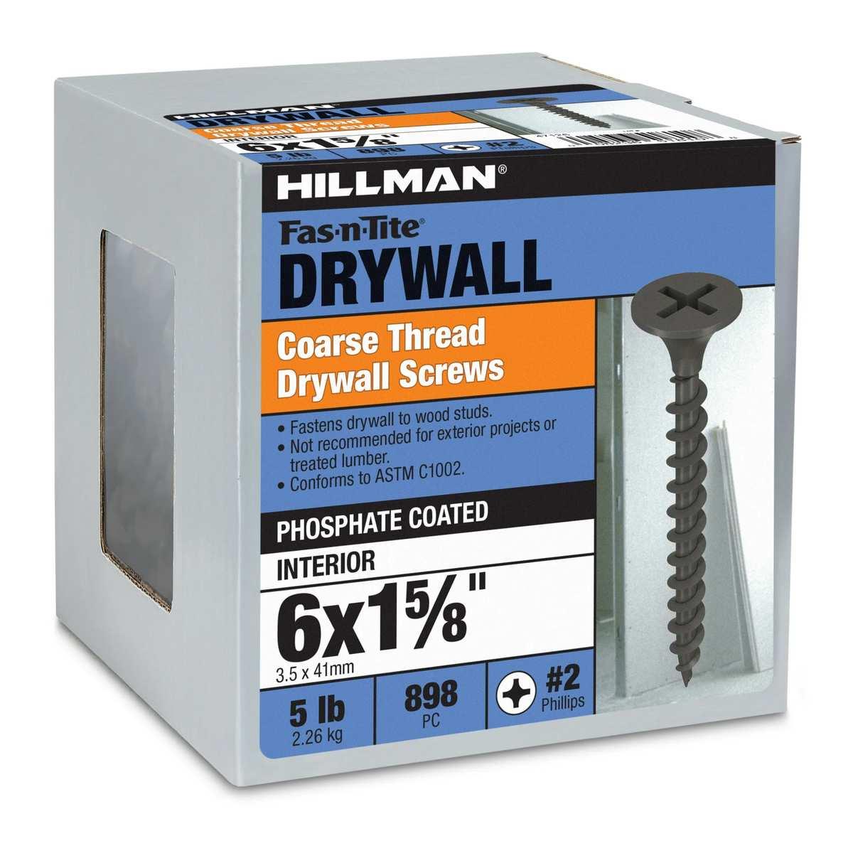 Drywall Screws Crse Ph 1-1/4" 5# Box Alt #2