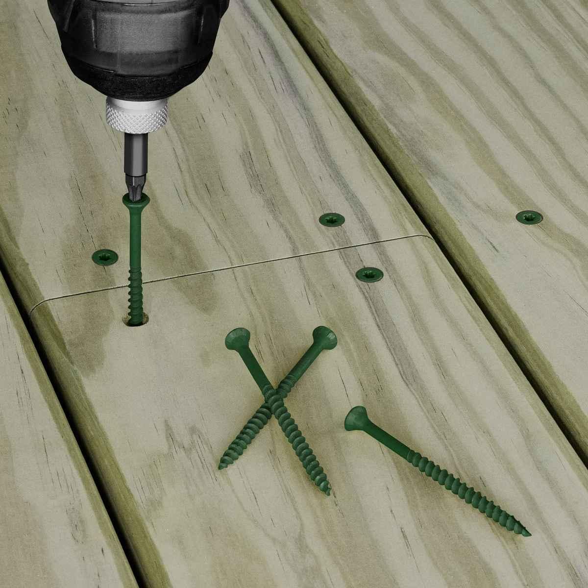 Deck Screw Galv Sq Fh 2-1/2" 5# Box Alt #2