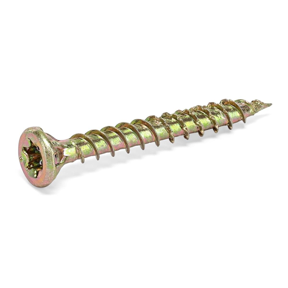 All Purpose Wood Screw  Yellow Sq1-3/4"  1# Box Alt #2