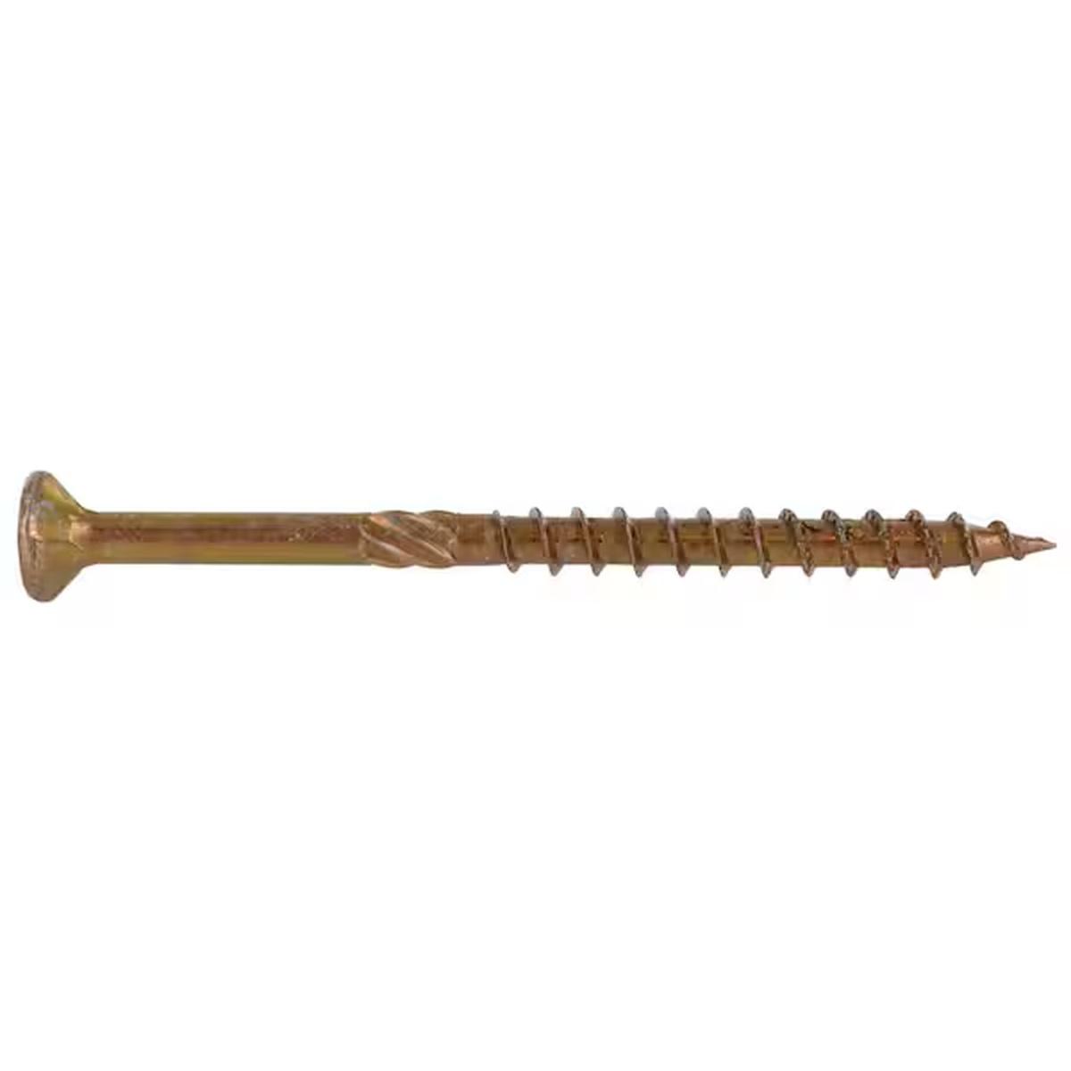 All Purpose Wood Screw  Yellow Sq2" 1# Box