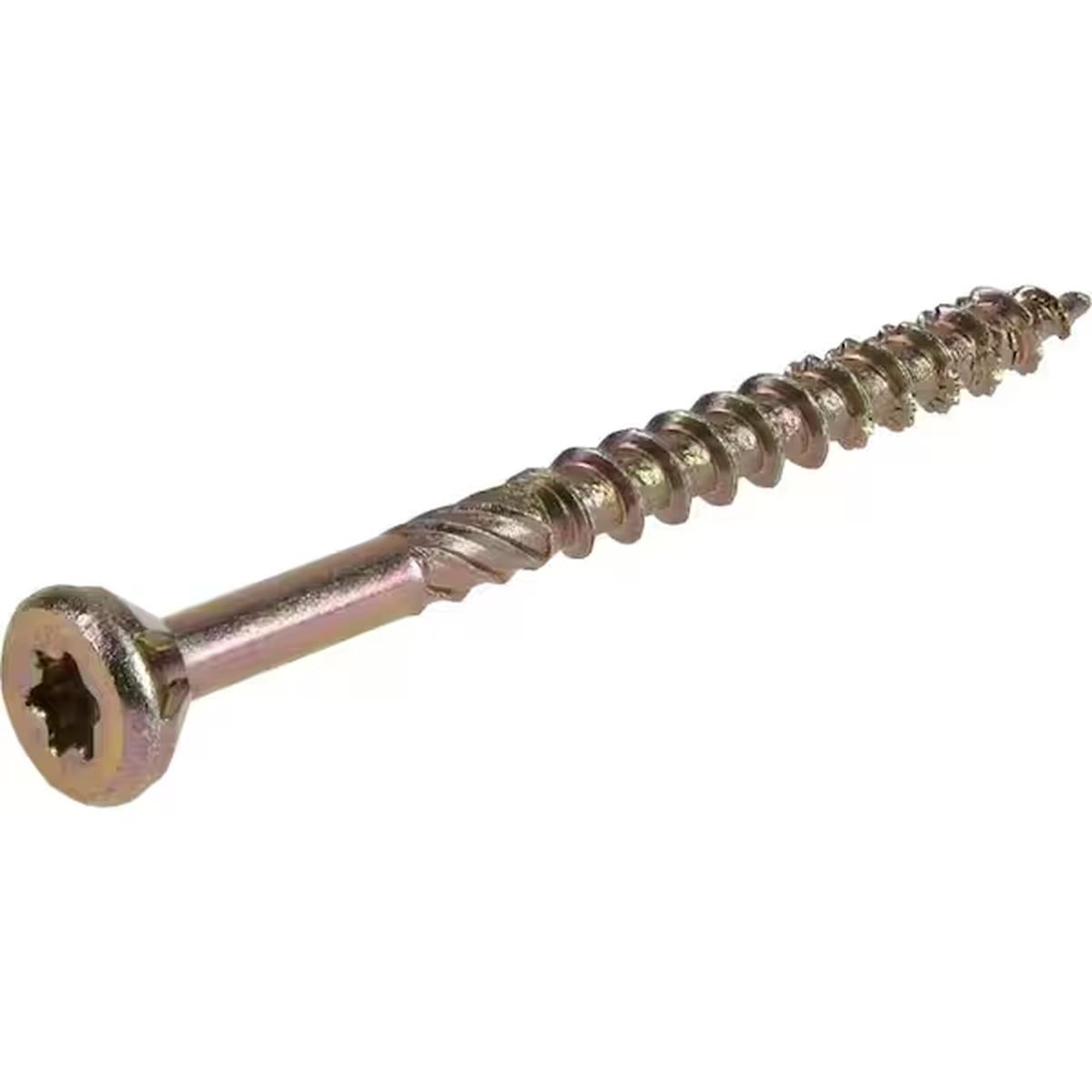 All Purpose Wood Screw  Yellow Sq2" 1# Box Alt #1