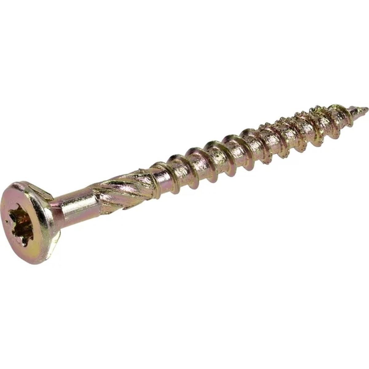 Deck Screw Yellow Sq 1-3/4"  5# Box