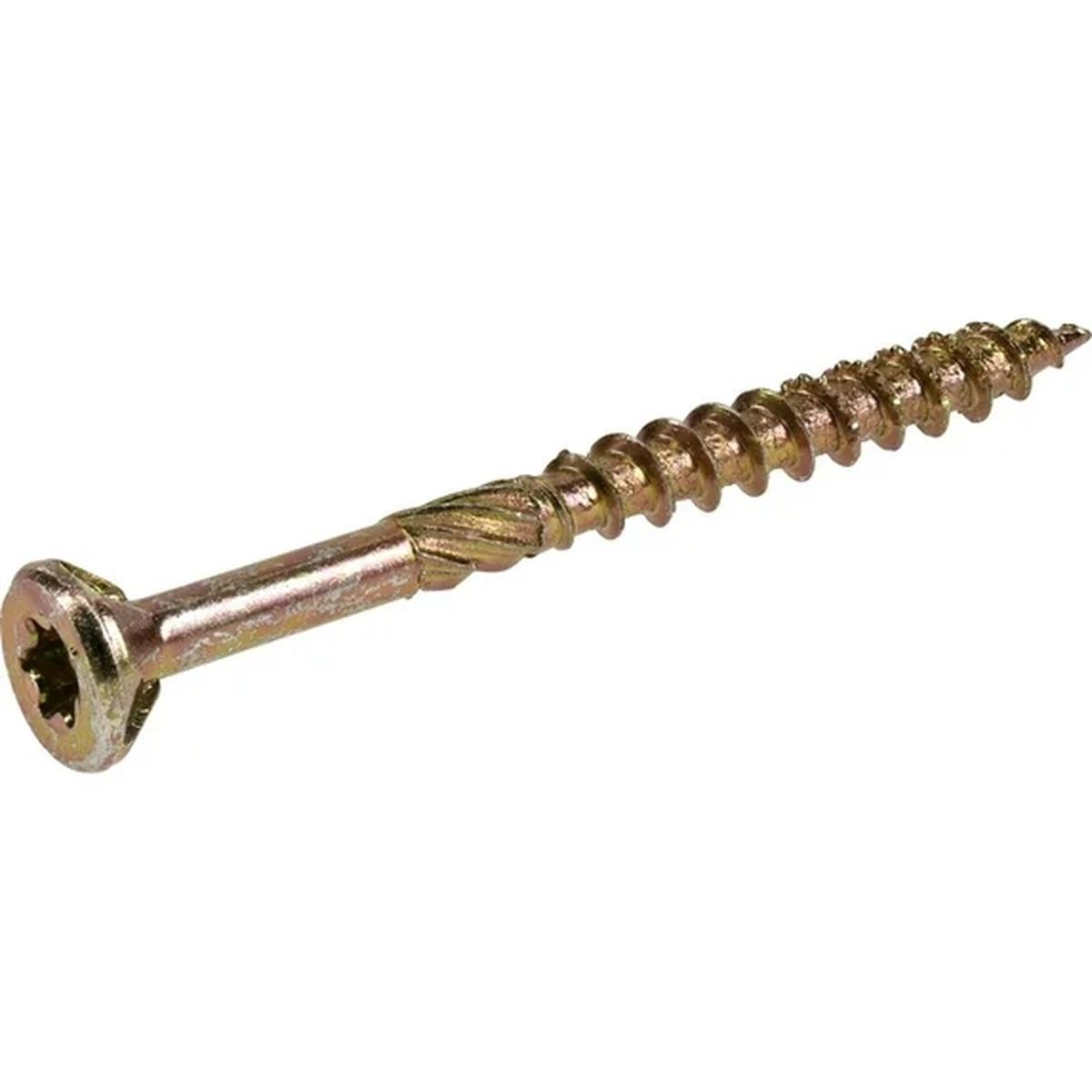 Deck Screw Yellow Sq 2"      5# Box Alt #1