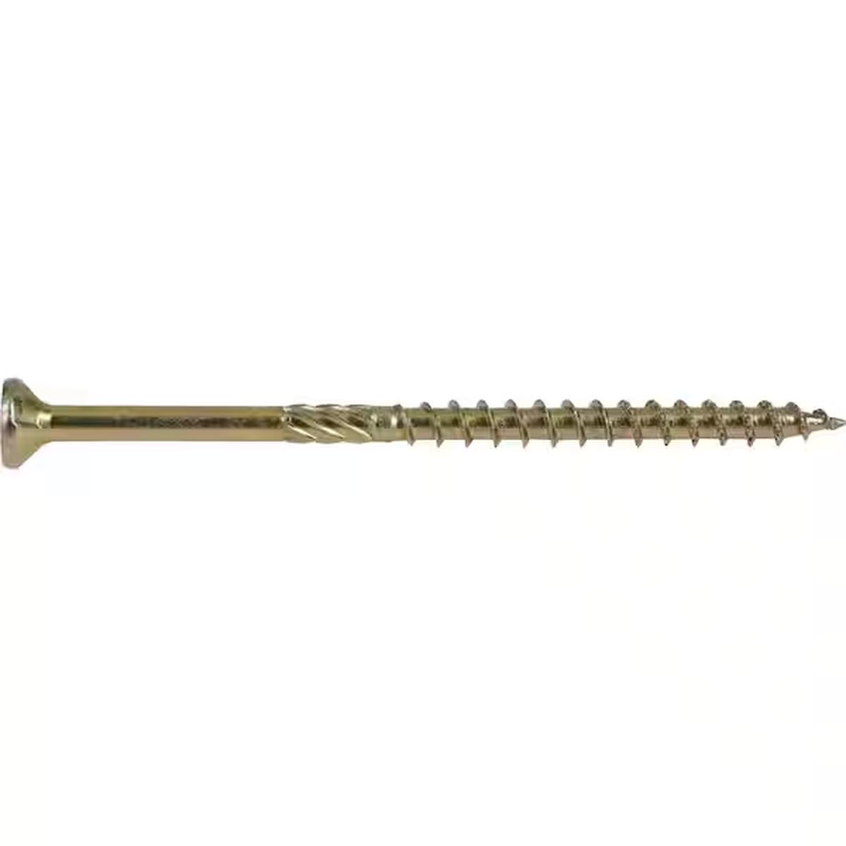 Deck Screw Yellow Sq 3"      5# Box