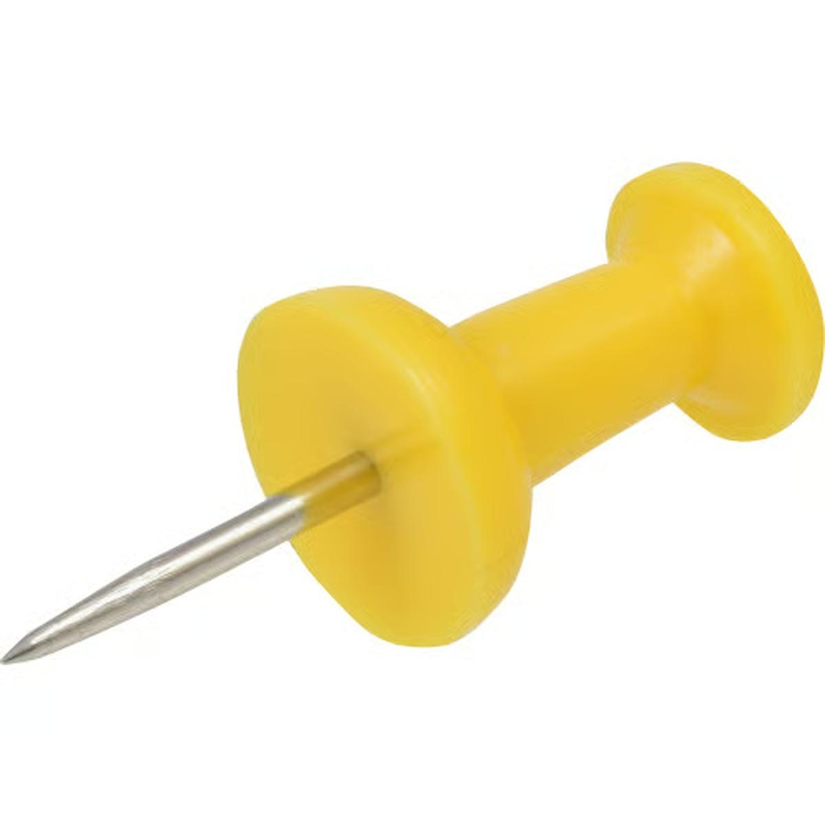 Hillman 122643 Push Pin, 3/8 in L, Plastic