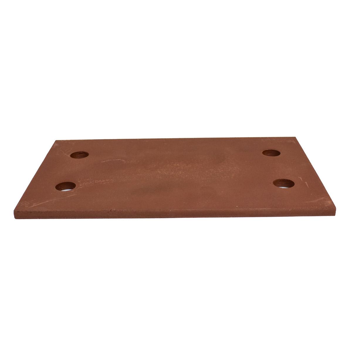 1/4" X 8" X 5" Shim Plate PrimedWith 5/8" Holes