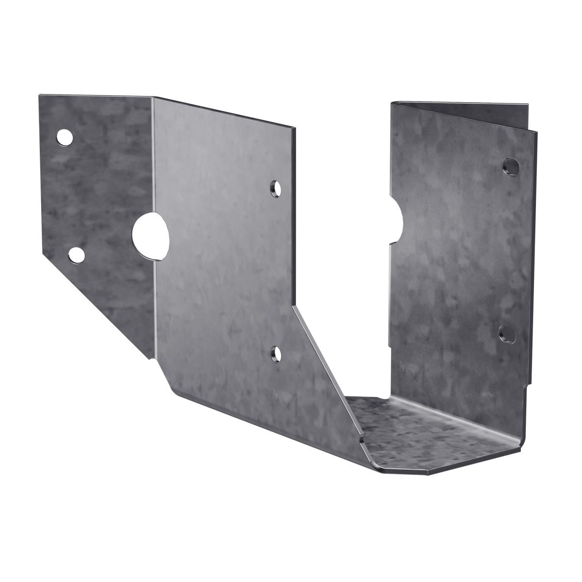 Simpson Strong-Tie SUR26Z SUR ZMAX Galvanized Joist Hanger for 2x6, Skewed Right