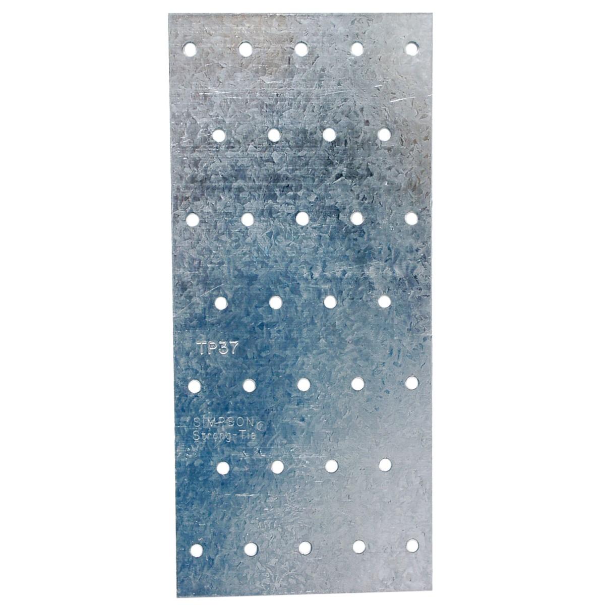 TP37 TP 3-1/8 in. x 7 in. 20-Gauge Galvanized Tie Plate