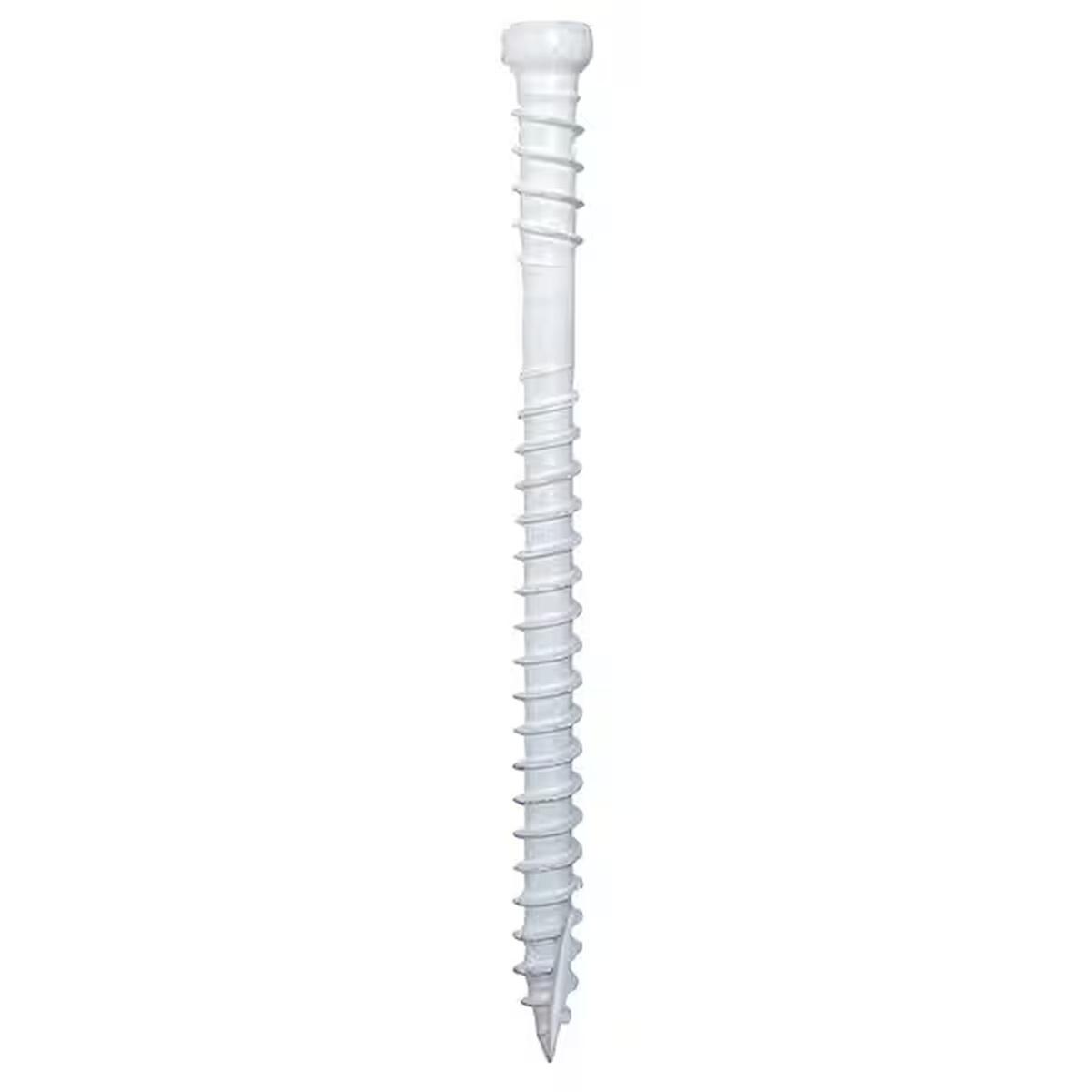 Grk White Finish Trim HeadScrew - 8 X 2-1/2- 505 PerPail Alt #1