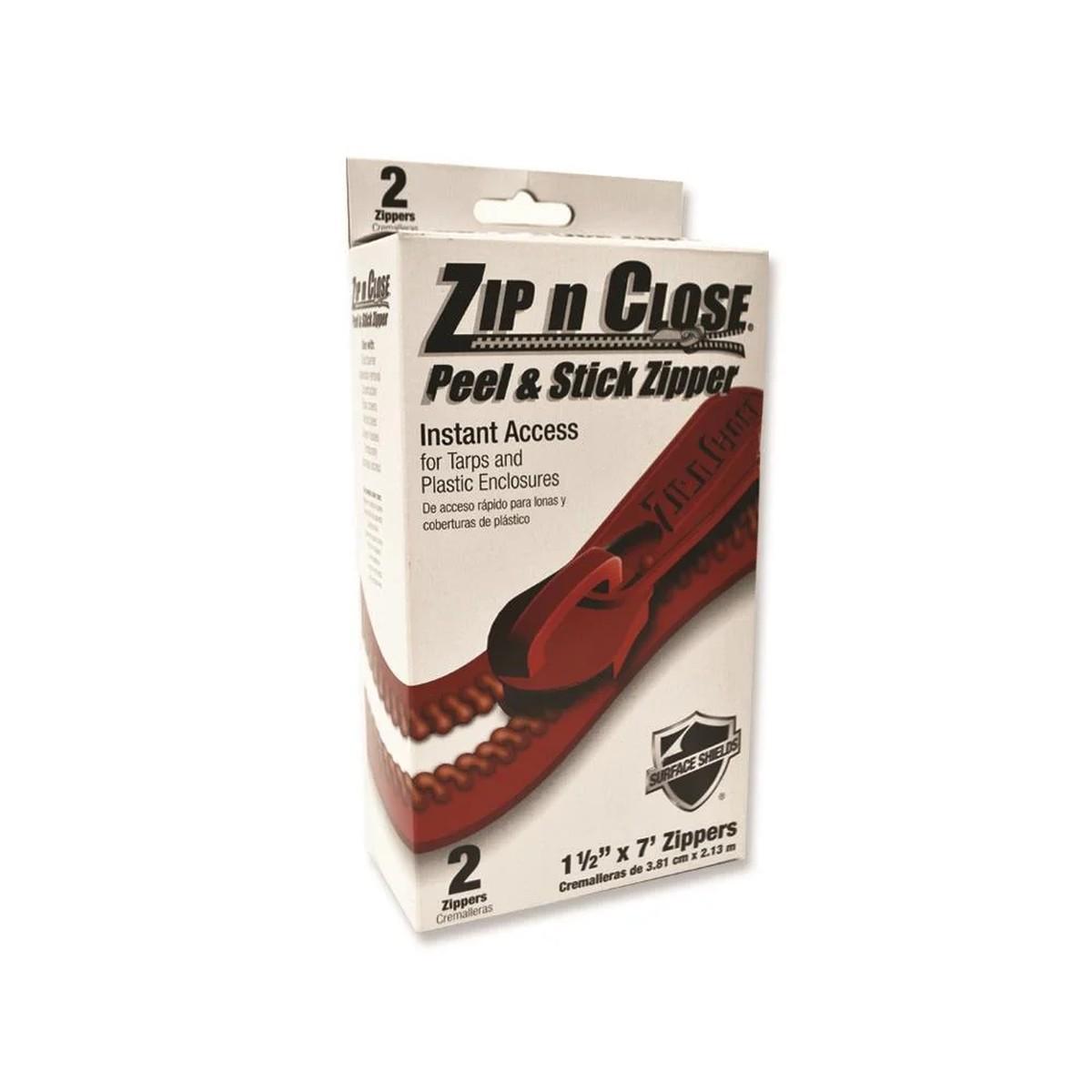 2Pack Zip And Close Zipper