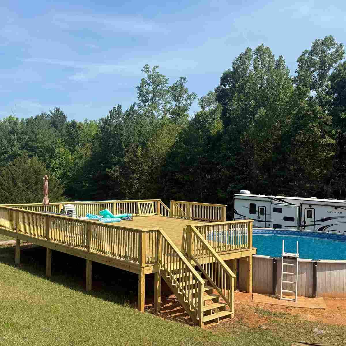 Pressure Treated Privacy Fence View #3