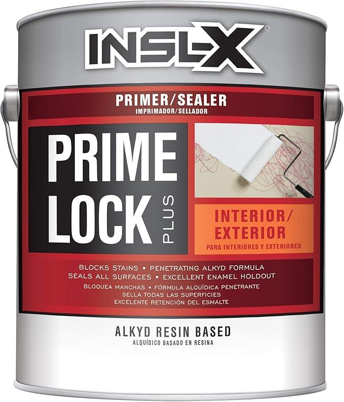 Insl-X Prime Lock White Flat Oil-Based Alkyd Primer Sealer Gallon