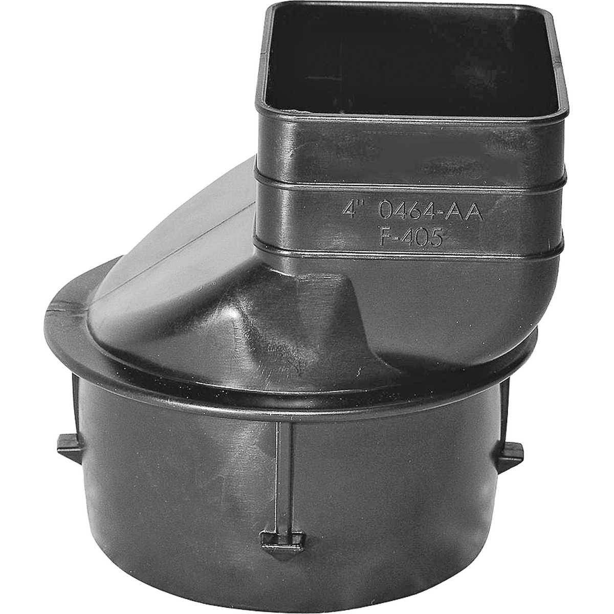 4" SNAP 2X4 DOWNSPOUT ADAPTER