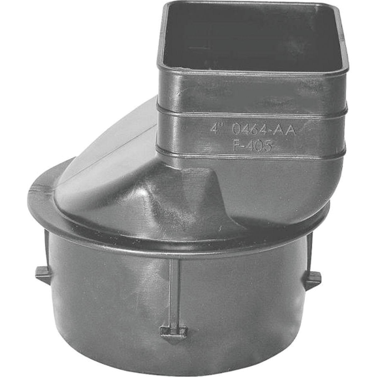 4" SNAP 3X4 DOWNSPOUT ADAPTER