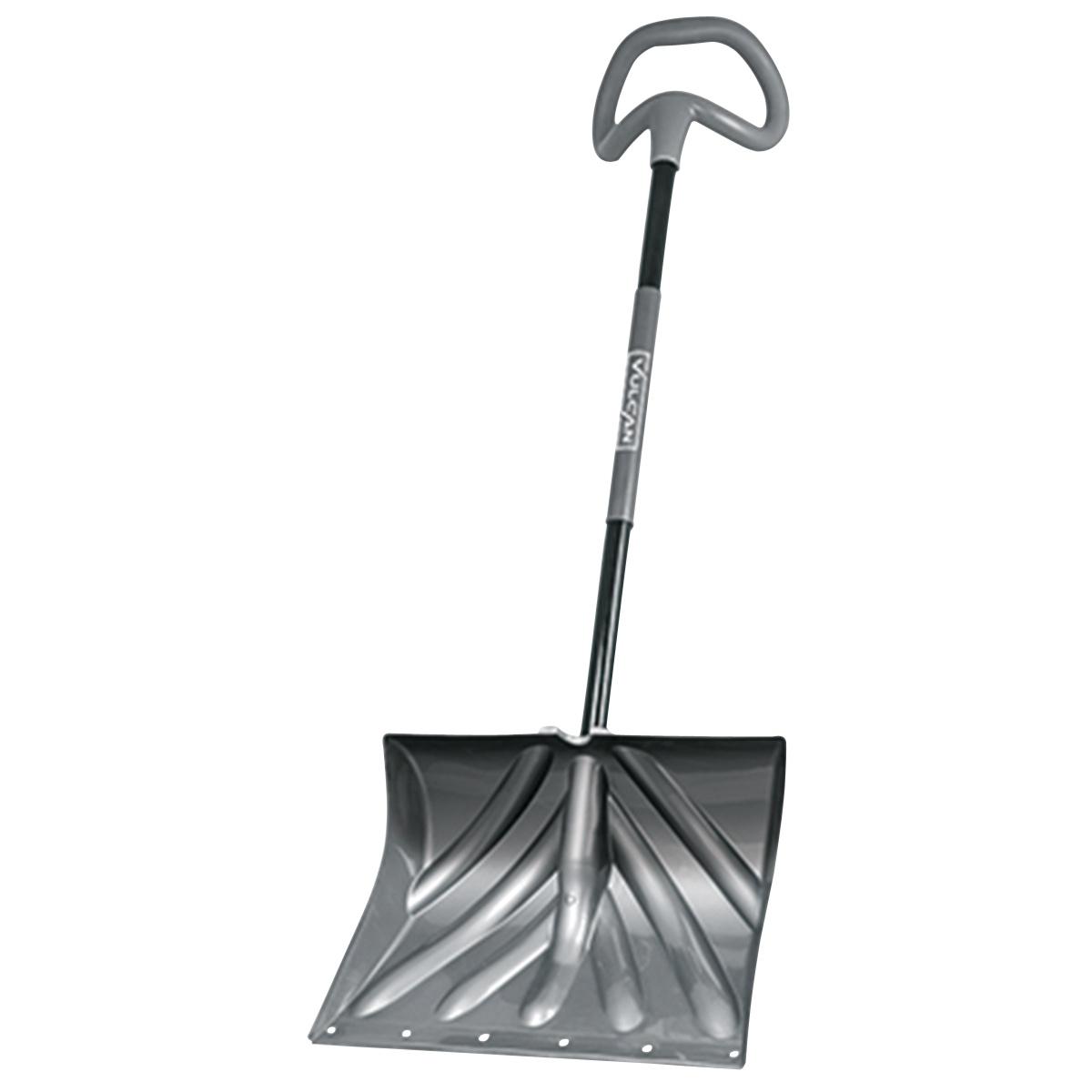 Vulcan 18-in  Snow Shovel Wide Poly Combination Blade, Steel Ergonomic Handle