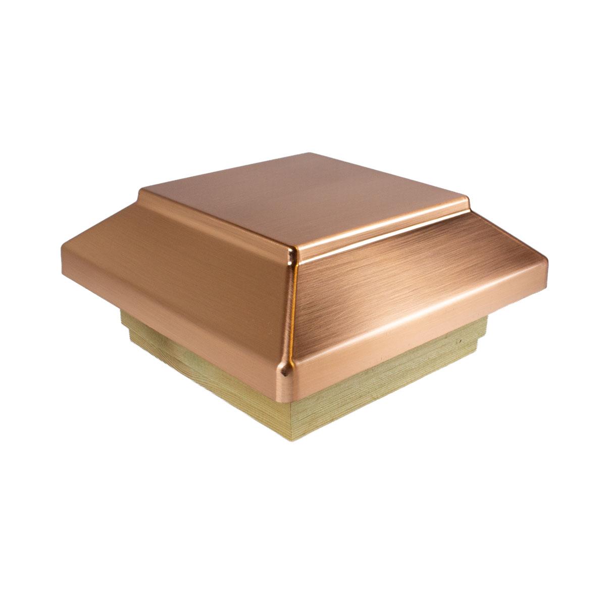 4X4 HIGH PLATEAU COPPER POST TOP