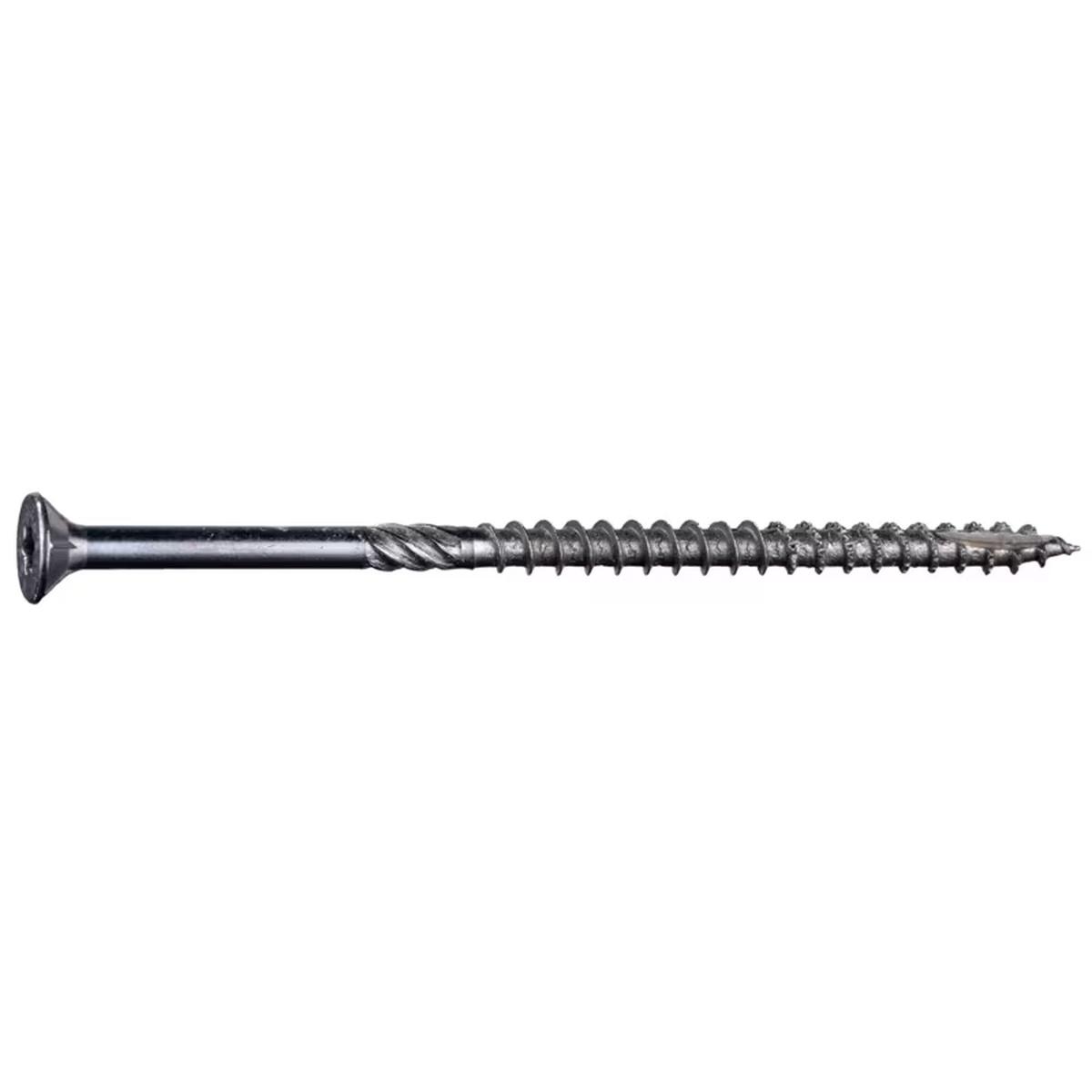 #10 x 4 in SaberDrive 304 Stainless Steel Deck Screws T25 Star Drive 1 lb.